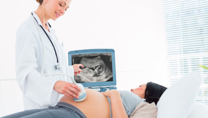 УЗИ беременность монитор врач